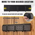 thumbnail image 3 of Studyset 16 PcsGarage Tool Organizer Wall Mount, Tool Storage Organization 64 in Heavy-Duty Garden Tool Storage Organization System with 12 Adjustable Hooks, Metal Garage Storage Rack for Basement, 3 of 8