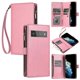 thumbnail image 1 of Funda tipo cartera de PU para Google Pixel 6 Pro con cordón, ranura para múltiples tarjetas, protección total, estilo retro, material PU+TPU, 1 of 5