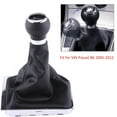 thumbnail image 1 of Car Gear  Knob Kit, Car 6 Speed Car Gear  Knob Stick Gaiter Boot Frame Kit for B6 2005-2012, 1 of 8