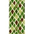 thumbnail image 2 of Pinto, Patricia 13x24 White Modern Wood Framed Museum Art Print Titled - Green Colored Thatch, 2 of 4