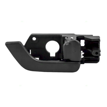 Passengers Inside Interior Front Door Handle With Black Lever