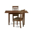 thumbnail image 2 of East West Furniture Norfolk 3-piece Traditional Wood Dining Set in Mahogany, 2 of 2