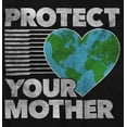 thumbnail image 2 of Love Your Mother Earth Cute Go Green Men's Graphic T Shirt Tees Brisco Brands L, 2 of 4