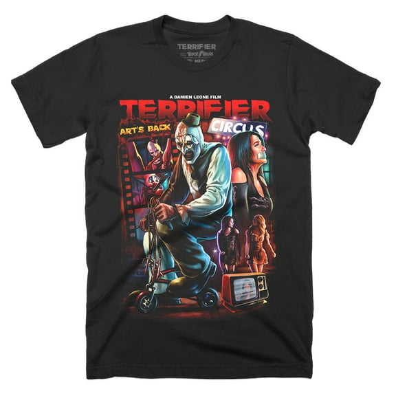 Terrifier Joy Ride T-Shirt Unisex Shirt Black Color