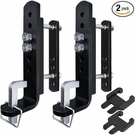 2PCS Trailer Sway Control Bracket Replacement for Equalizer Hitch-Weight Distribution System,Replace Part#95-01-5600,Sway Control Hitch Brackets for 6K-14K LB Rated Hitch,Fit 3",4",5",6"Trailer Frame