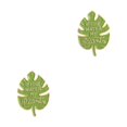 thumbnail image 2 of Jumpingount Broches de dibujos animados de Cactus en maceta con forma de hoja XZ3284, 2 of 6