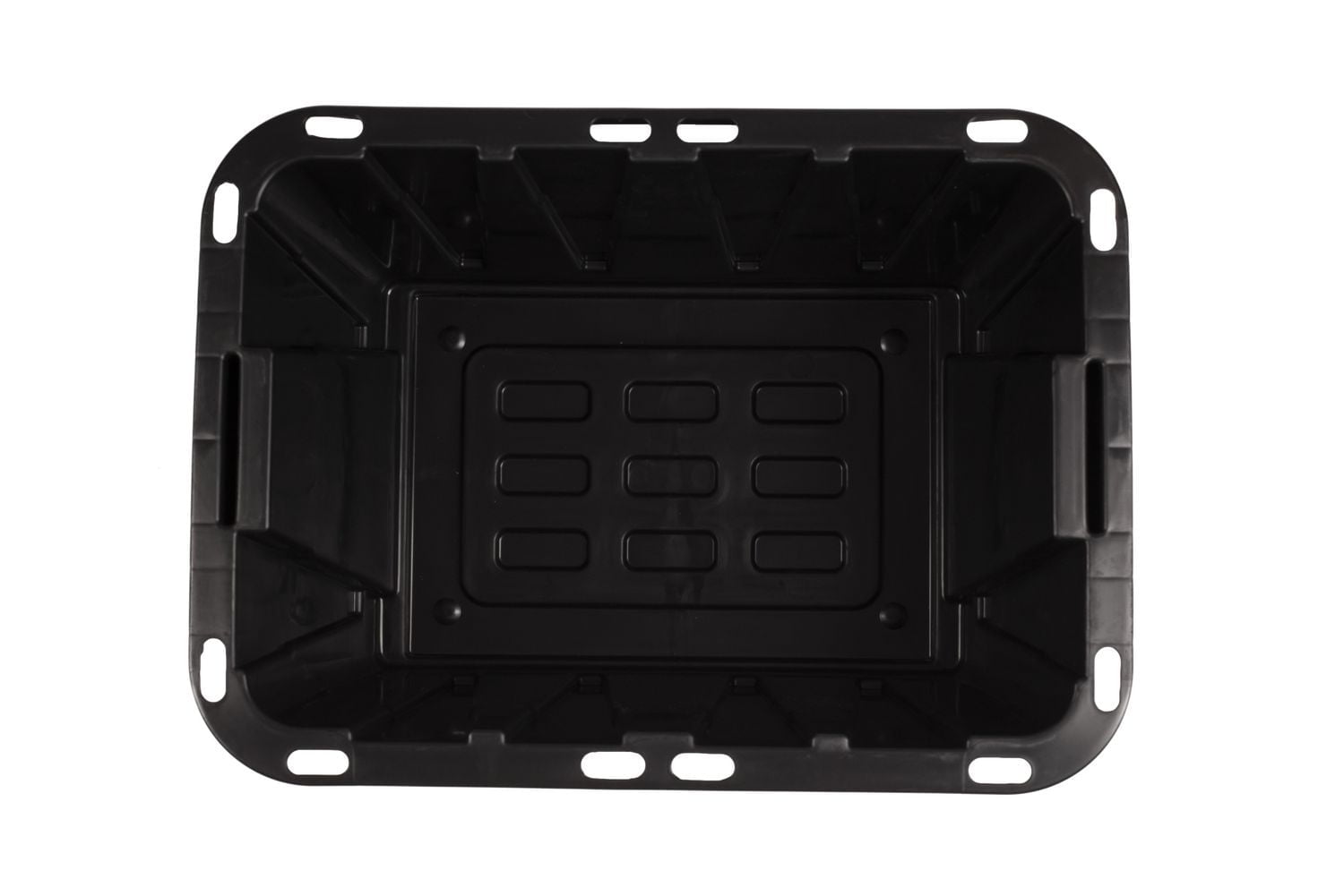 Ramtuff Strong Box 45-L Black and Blue Lid, Ramtuff Strong Box 45L Blue Lid