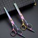 thumbnail image 5 of Tijeras de peluquería de 1 pieza, tijeras de peluquería, tijeras de peluquería, tijeras de peluquería profesionales en colores, para principiantes, estudiantes, mujeres, hombres (estilo 2), 5 of 5