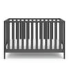 4 in 1 Convertible Crib Gray