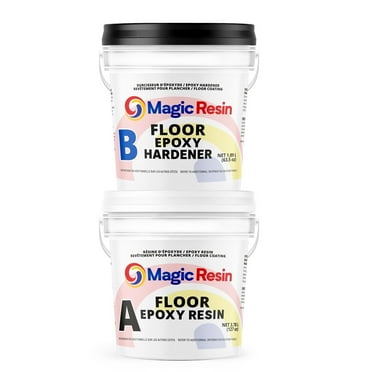 Clear | Floor Epoxy Resin for Garages, Basements, Warehouses, Retail Stores | 1.5 Gallon