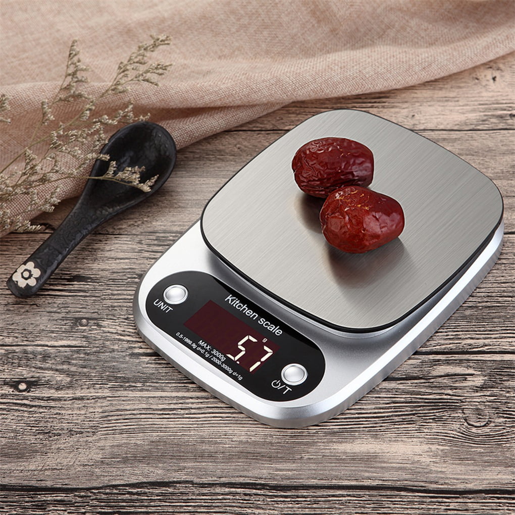 10KG 1g Electronic Kitchen Scale LCD Display Digital Scale Kitchen Food  Diet 10000g x 1g Weight Balance Electronic Scales 40%off - AliExpress
