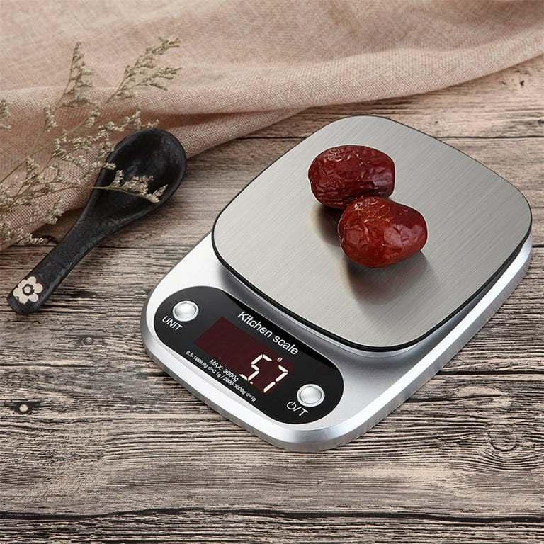 Digital Kitchen Scale, Food Scale for Kitchen, 22lb/10kg Scales Digital  Weight Grams and OZ, 0.1 Gram Accuracy, Readout Lock& Count Down Function