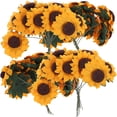 thumbnail image 1 of COSMOBETTY 100Ud Girasoles Simulados Multicolor Con Brillo Para En Y Manualidades, 1 of 6