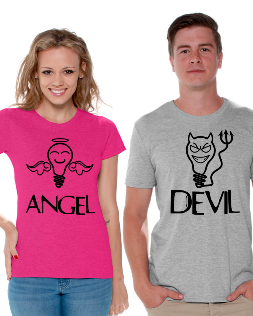 angel and devil shirt