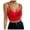 Red, variant on XFLWAM Bustier Tops for Women Underwired Camisoles Two Layer Supportive Push Up Lace Bralette Cami Tank Top