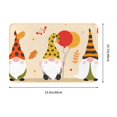 thumbnail image 3 of Uemuo Three Gnomes With Balloons Printed Door Mat Indoor Doormat 16"x24",Front Back Door Mats Non Slip Entrance Rugs,Inside Doormats for Entryway, 3 of 9