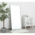 thumbnail image 3 of Metal frame rectangle mirror 30 inch in Sliver, 3 of 5