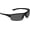 Polarized Black With Smoke, variant on proSPORT Bifocal Sport Sunglasses for Men & Women, Dark Half-Rim Wrap Reading Readers, TR90 Flexible Frame, Polycarbonate Lenses