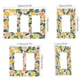 thumbnail image 2 of Yayeee Rocker Switch Wall Plate 2-Gang 4.7"x4.6" Home Decorative Outlet Cover, Citrus Fruits, 2 of 6