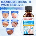 thumbnail image 2 of Eliminador de verrugas HEALMUSZ Wart Freeze Off 5% ácido salicílico 30 ml, 2 of 8
