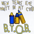 thumbnail image 2 of CafePress - New Year's Party In My Crib Long Sleeve Infant Bod - Long Sleeve Cotton Baby Bodysuit, 2 of 4