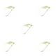 thumbnail image 1 of Toystoory Pack de 10 Señuelos de Pesca Falsos Cebos Simulación Personalizada Blanco Type2 NO2, 1 of 6