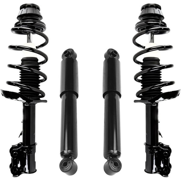 Detroit Axle - Front Struts & Coil Springs Rear Shock Absorbers Replacement for 2010 2011 2012 2013 Kia Soul - 4pc Set