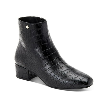 

Charter Club Womens Heatherr Faux Leather Booties Chelsea Boots