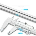 thumbnail image 4 of Calibradores Vernier De 150Mm 0-6 ", Micrómetro De Calibre De Alta Precisión, Herramienta De Medición Portátil De Acero Inoxidable Con Caja Protectora Muyoka Hogar, 4 of 6