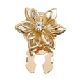 thumbnail image 2 of Activewear Shirt Cufflinks, Flower Shape, Classic And Elegant Button Decorations, Rose Gold, 2 of 4