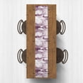 thumbnail image 2 of Creative Products Painted Abstract Burgundy 16x90 Poly Twill Table Runner, 2 of 3
