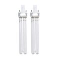 thumbnail image 1 of 2pcs 11w Ultraviolet Uv Disinfection Light Lamps Uv Sterilization Light Bulbs For Sterilizer Fish Tank (g23 Lamp Base), 1 of 2