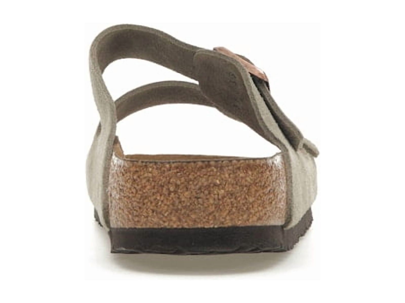 Birkenstock Unisex Arizona Soft Footbed Suede Taupe Sandals, from StockX