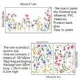 thumbnail image 3 of Flower Wall Sticker Art, Detachable PVC Garden Stickers, Children's Room, Daycare, Classroom, Bedroom Decoration, 3 of 4