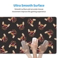 thumbnail image 4 of Naloa Bulldog with Sunglasses Gaming Mouse Pad Large Mouse Mat Long Extended Desk Pad Non-Slip Rubber Mice Pads Stitched Edges Thin Pad (16x29.5 Inch), 4 of 8