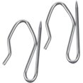 thumbnail image 1 of JM Ganchos para Cortinas (Paquete de 50 Unidades) - Zinc Ultra Resistente de 2,5 CM - para Cortinas Pesadas y Plisadas JM JM, 1 of 4