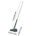 thumbnail image 3 of Fiudx Ofertas del día Trapeador de limpieza giratorio intercambiable Trapeador de microfibra poligonal con mango largo Trapeador de limpieza poligonal extensible Trapeador de secado rápido Twisti de, 3 of 7