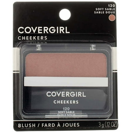 COVERGIRL Cheekers Blendable Powder Blush Soft Sable 0.12 oz 1 Count