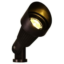 XylehR LED 9 Watt Low Voltage Landscape Lighting Directional Spot Light in Black