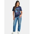 thumbnail image 2 of Time and Tru Women's AC/DC Graphic Tee, Sizes S-XXXL, 2 of 5
