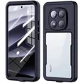 thumbnail image 1 of For Xiaomi Redmi Note 14 Pro 5G Case Waterproof, Built-in Screen & Camera Protector IP68 Underwater Full Body Military Dropproof Shockproof Cover, 1 of 7