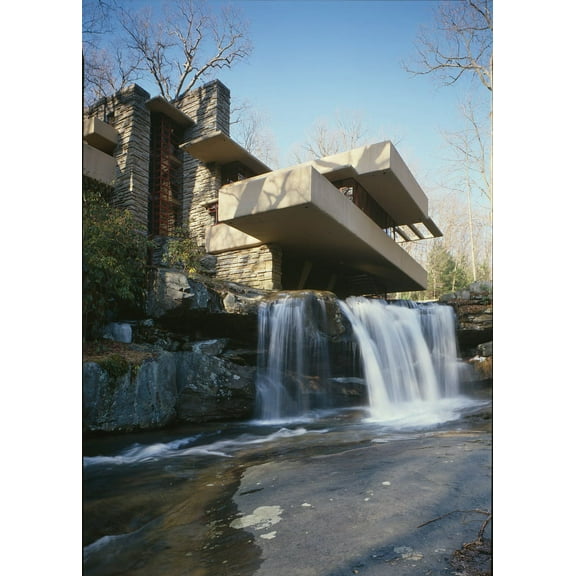 Fallingwater, State Route 381 Canvas Wall Art (20" x 30")