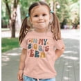 thumbnail image 2 of in My Big Sister Era Shirt for New Baby Announcement Pregnancy Reveal Outfit for Girls Peach Shirt Youth Medium, 2 of 4