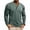 Green, variant on Yaoyar Long Sleeve Henley Shirts for Men - Casual Fashion Solid Color Crew Neck Men's Full Sleeve Tshirts Stretch T-shirt Tops,Khaki,M