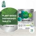 thumbnail image 3 of Seventh Generation Powder Dish Soap Dishwasher Detergent, Fresh Citrus, 7.9 oz, 15 Count, 3 of 10