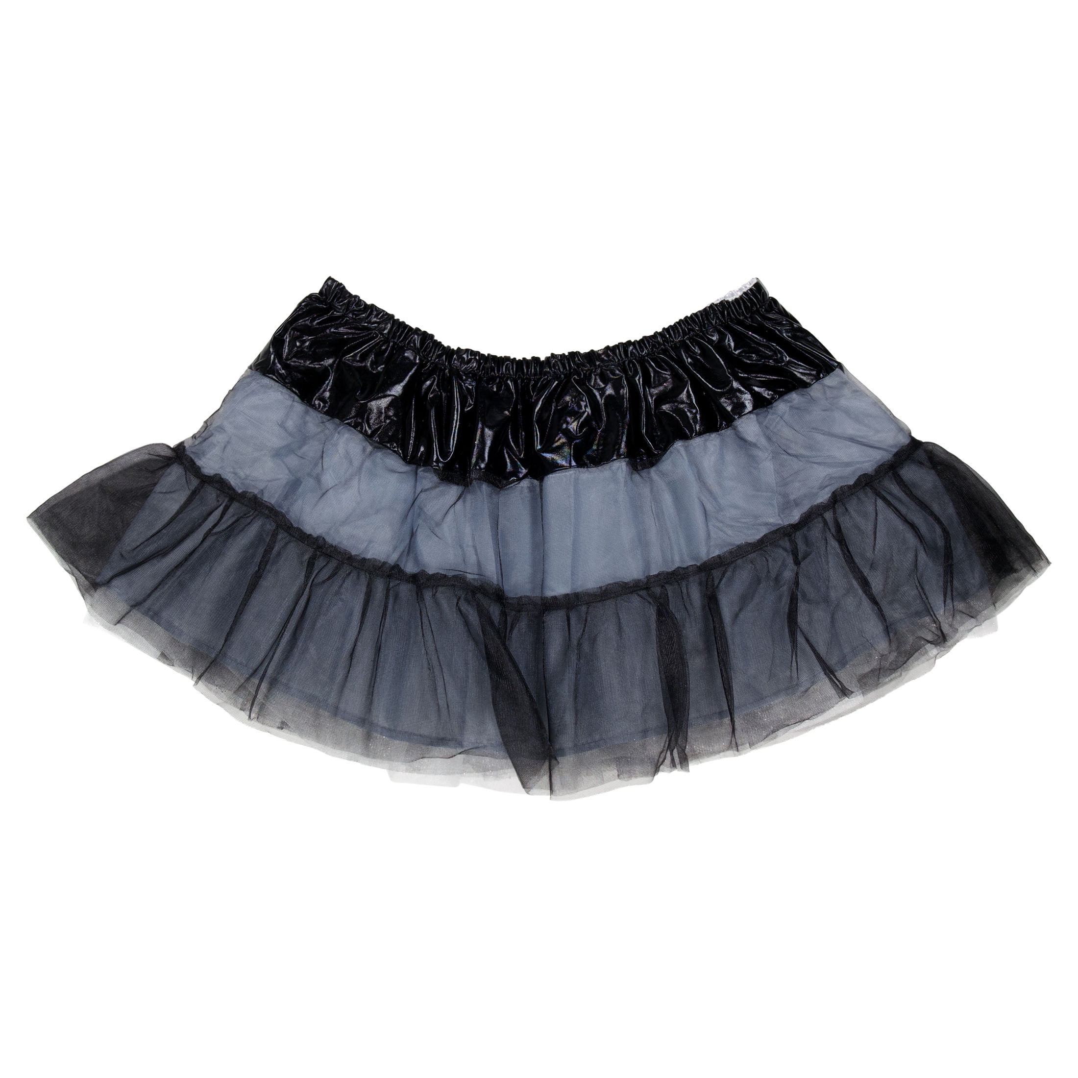 Reversible Tutu Costume Accessory for Adults, Black and White, L/XL, Halloween by Way To Celebrate