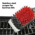 thumbnail image 3 of OXO Softworks Grilling Nylon 18.4" Cleaning Grill Brush, Grey, 3 of 8