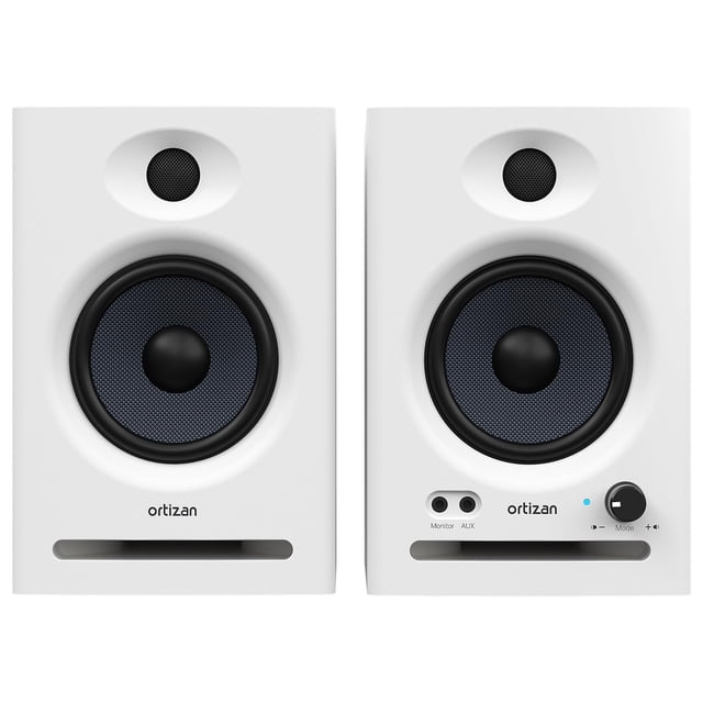 Monitores de estudio Ortizan C7 Dual-Mode 2.0 Bluetooth 5.3 Blancos