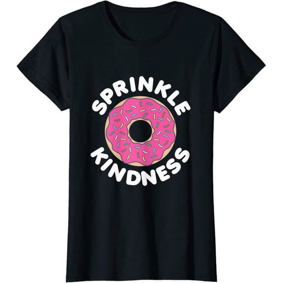 Sprinkle Kindness Donut Lover Strawberry Sprinkles T-Shirt