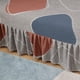 thumbnail image 2 of Xiao Hua 1 funda de sofá cama sin brazos, elástica, sencilla, plegable, con borde de falda, estilo antiguo, de 47,24 a 59,05 pulgadas, estilo H, 2 of 4